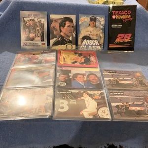 NASCAR trading cards assorted
